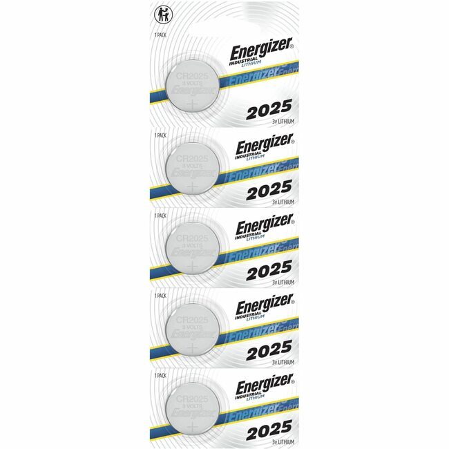 Energizer / Eveready Energizer Holdings / Eveready Battery Lthm Ind 2025 5 Pack Tr S EVEECRN2025