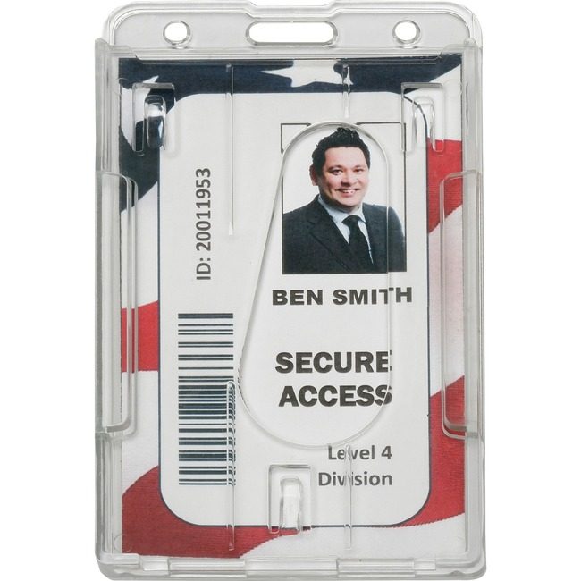 Varies / verify SKU SKU-LEVEL VERIFICATION REQUIRED Holder Card Dual Clear NSN6660469