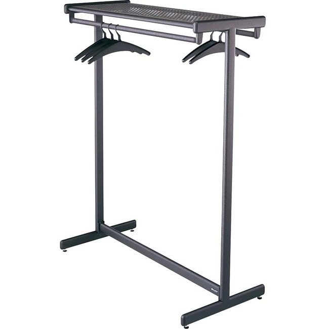 ACCO Brands Quartet Rack Garment 48"-1 SHLF Black QRT20314