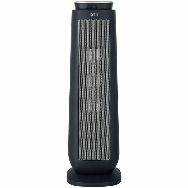 Elite Image Heater Tower 23 IN Black ELI00545