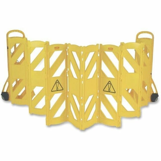 Rubbermaid Commercial Products Barrier Safety Mobile RCP9S1100YW