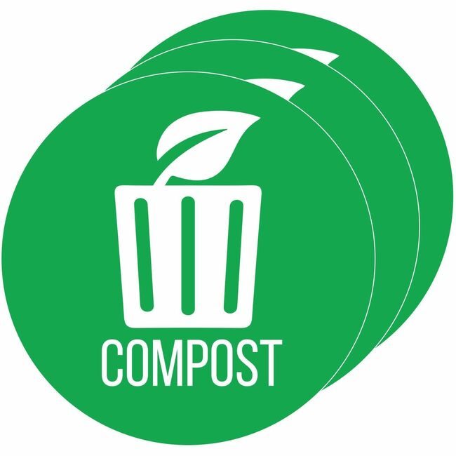 HLS Commercial Sticker Compost Icon HLCHLSKERCCOMP3