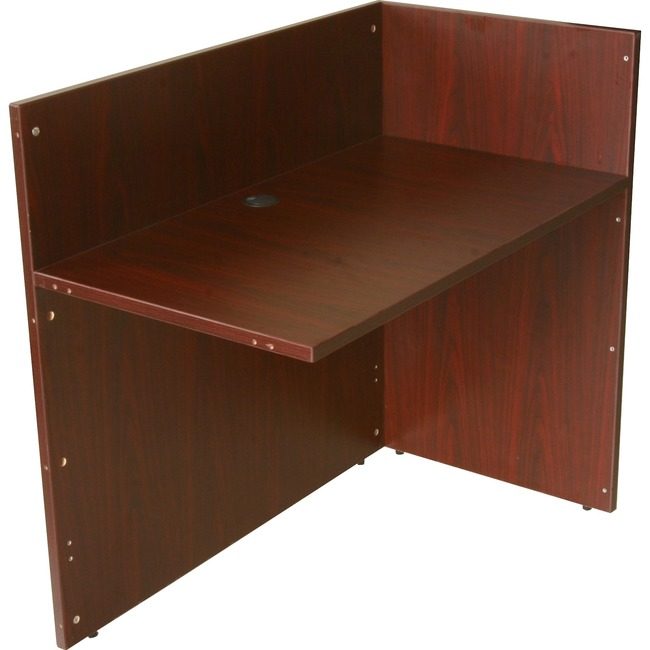Boss Office Products Recep Return Lam Mahog BOPN180M