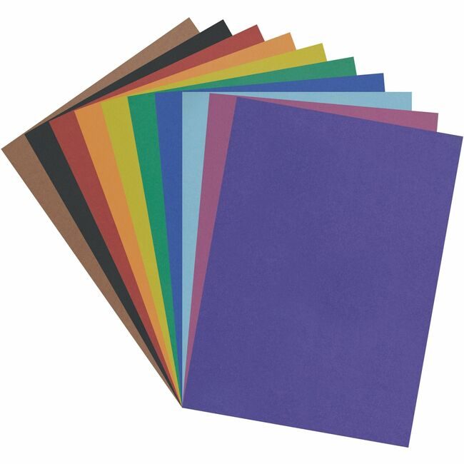 Pacon Corporation Board Rr 22X28 4PLY Assorted 100 PAC5487