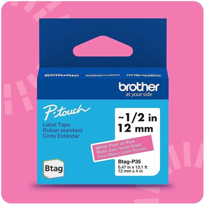 Brother International Tape Label Btag We On Pk BRTBTAGP35