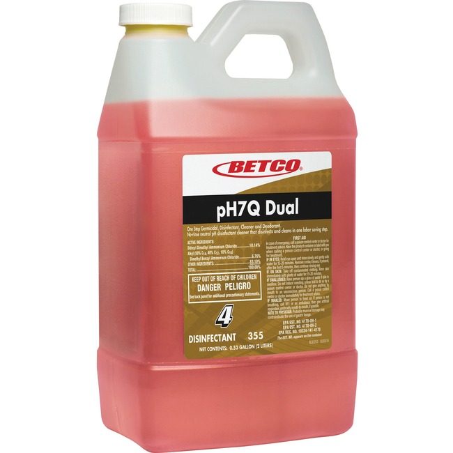 Betco Corporation Disinfectant PH7Q DUAL Fd BET3554700