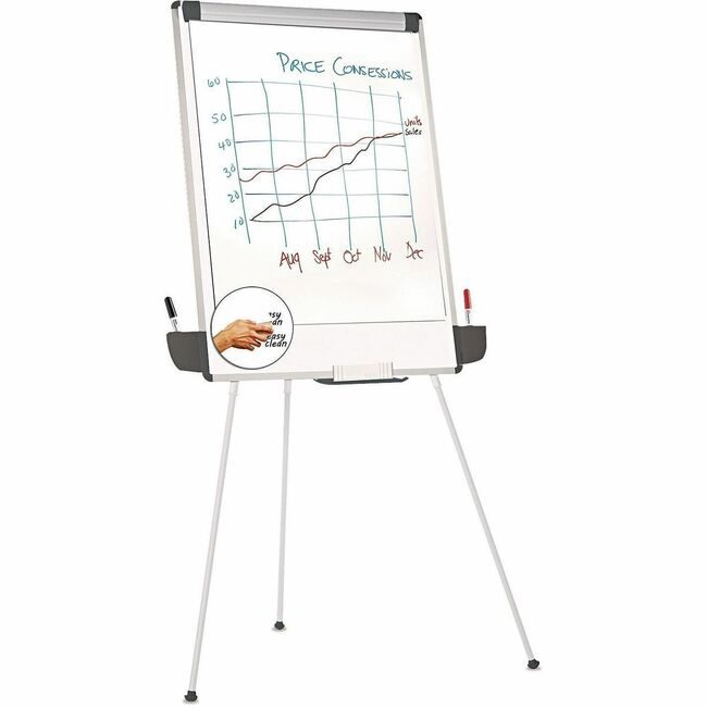 Universal Office Products Easel Tripod Gray UNV43031