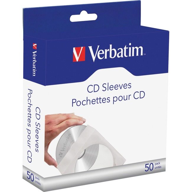 Verbatim Americas Sleeve Cd/Dvd Paper 50 PK VER70126