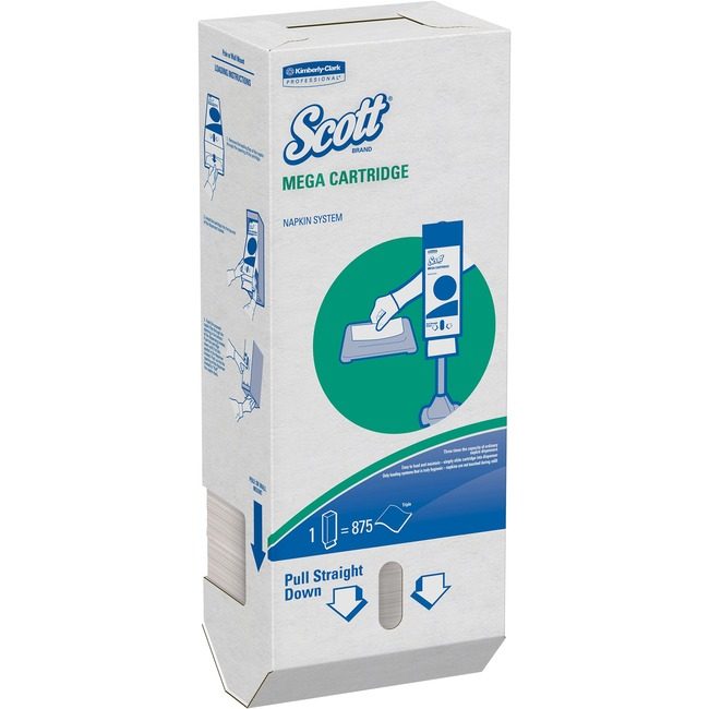 Kimberly-Clark Professional Kleenex / Scott / WypAll / Kimtech Napkins Megacart We KCC98908
