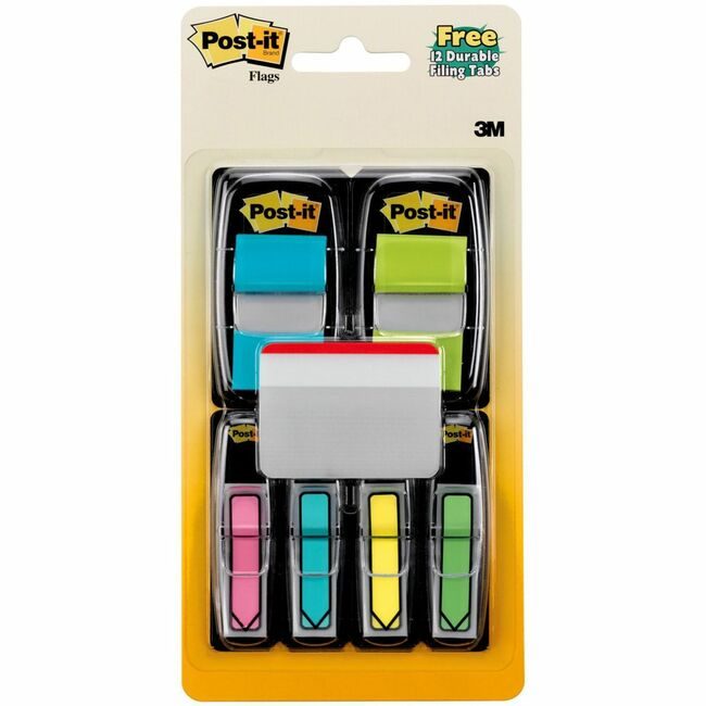 3M Company Flags Valupk 1"&1/2" 208 Count MMM680-BBBGA4VA