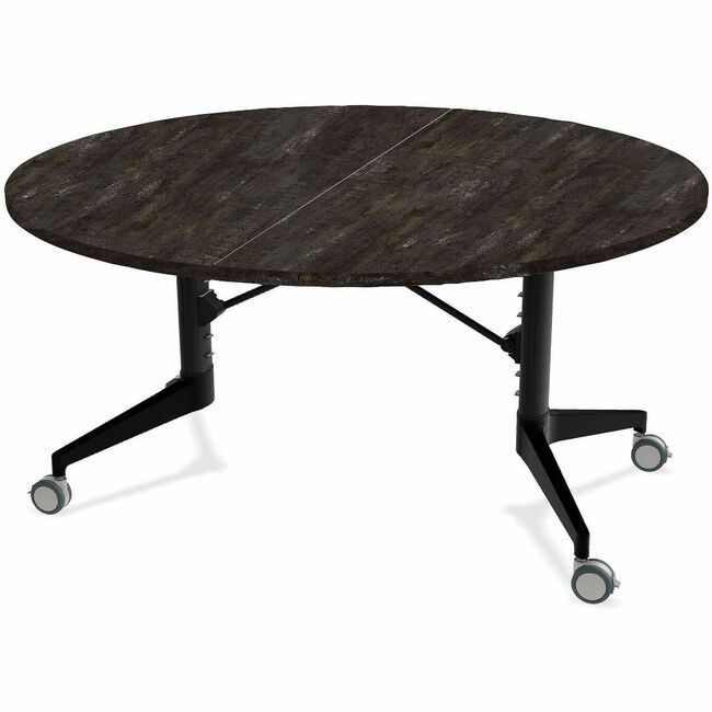 PS Furniture Rolling Fold In Half Table PSF3010