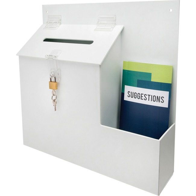 Deflecto Box Suggstn W/Lflt Sz Holdr DEF79803