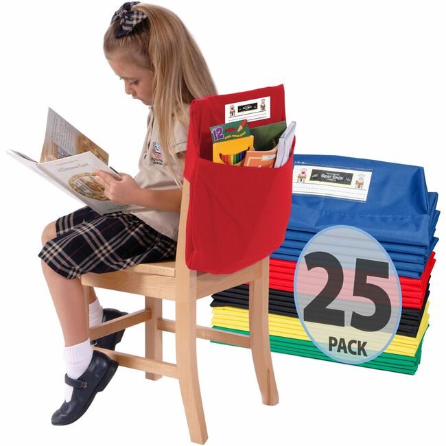 The Original Seat Sack Company Pocket Chair 15IN 25 Pack Assorted SSK15199
