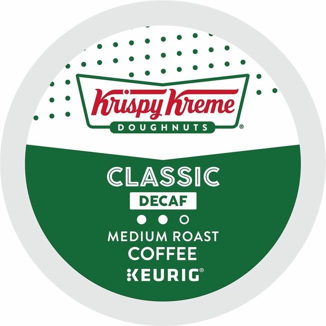 Keurig Dr Pepper / Green Mountain Coffee Roasters Decf Krisykreme 24BX GMT6111CT