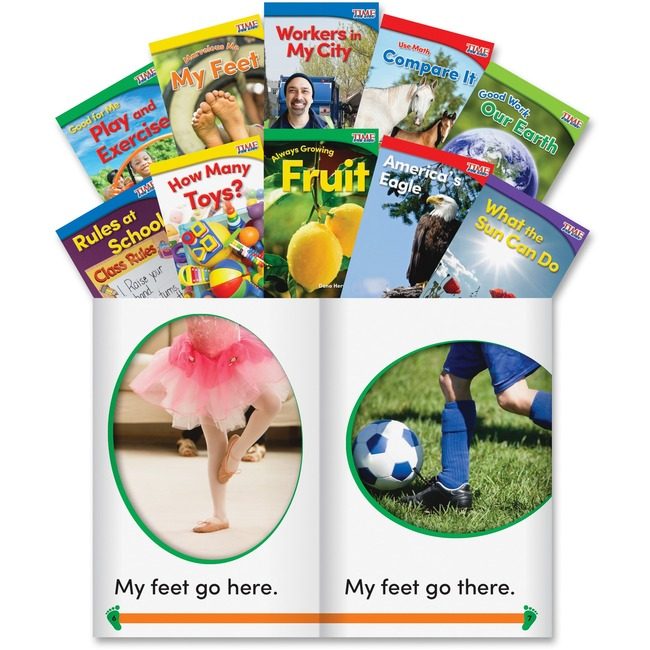 Teacher Created Materials / Shell Education Book Time For Kids Grk SET2 SHL24705