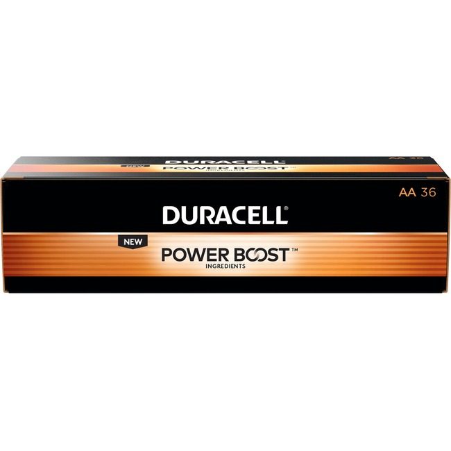 Duracell Battery Coppertop Aa 36 Pack DURAACTBULK36