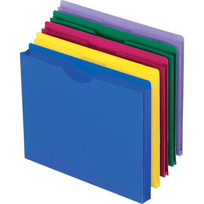 Pendaflex Jacket Poly File Assorted PFX50990