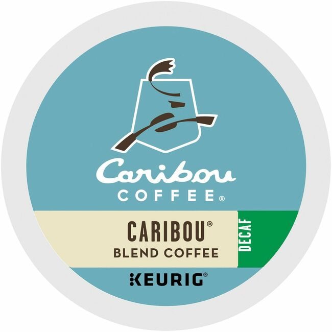 Keurig Dr Pepper / Green Mountain Coffee Roasters Kcup Caribou Blnddecaf 24BX GMT6995