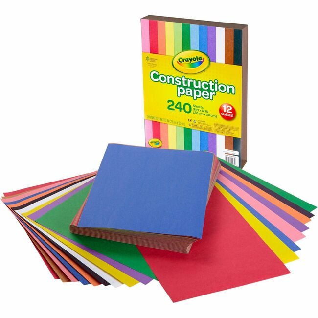 Crayola LLC Paper Construct 9X12 240 Count CYO993200