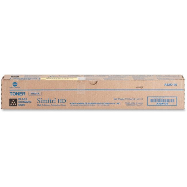 Konica Minolta Crtdg Lsr 224 284 Black 27K KNMTN321K