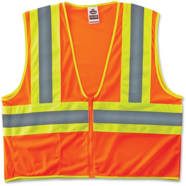 Ergodyne Vest CLS-2 Two-Tone S/M Orn EGO21303