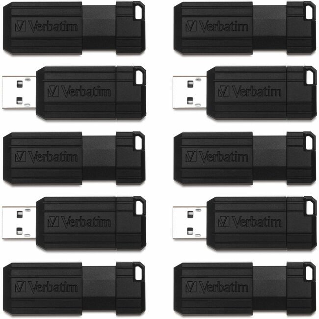 Verbatim Americas Drive USB 2.0 64GB 10 Pack VER70901