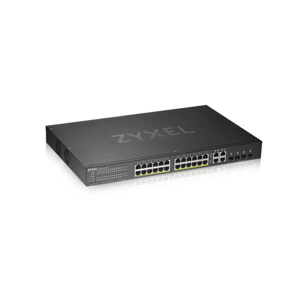 Zyxel GS1920-24HPv2 Managed Gigabit Ethernet (10/100/1000) Power over (PoE) Black GS192024HPV2