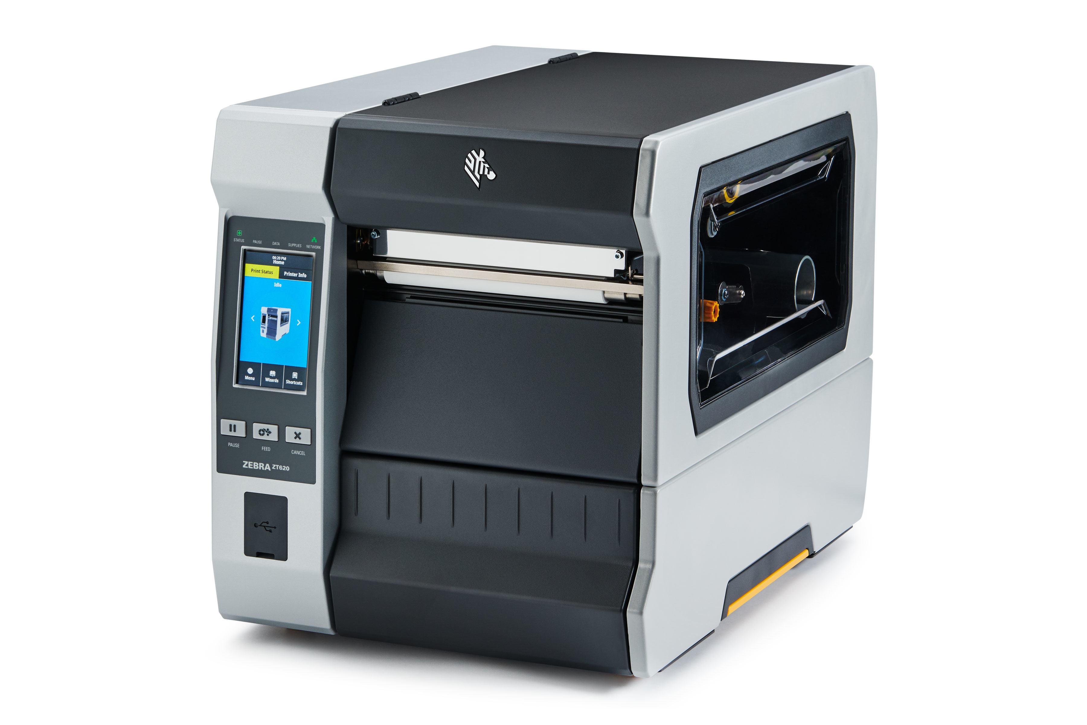 Zebra ZT620 label printer Thermal transfer Colour 300 x DPI 305 mm/sec Wired  Wireless Ethernet ZT62063-T0501C0Z