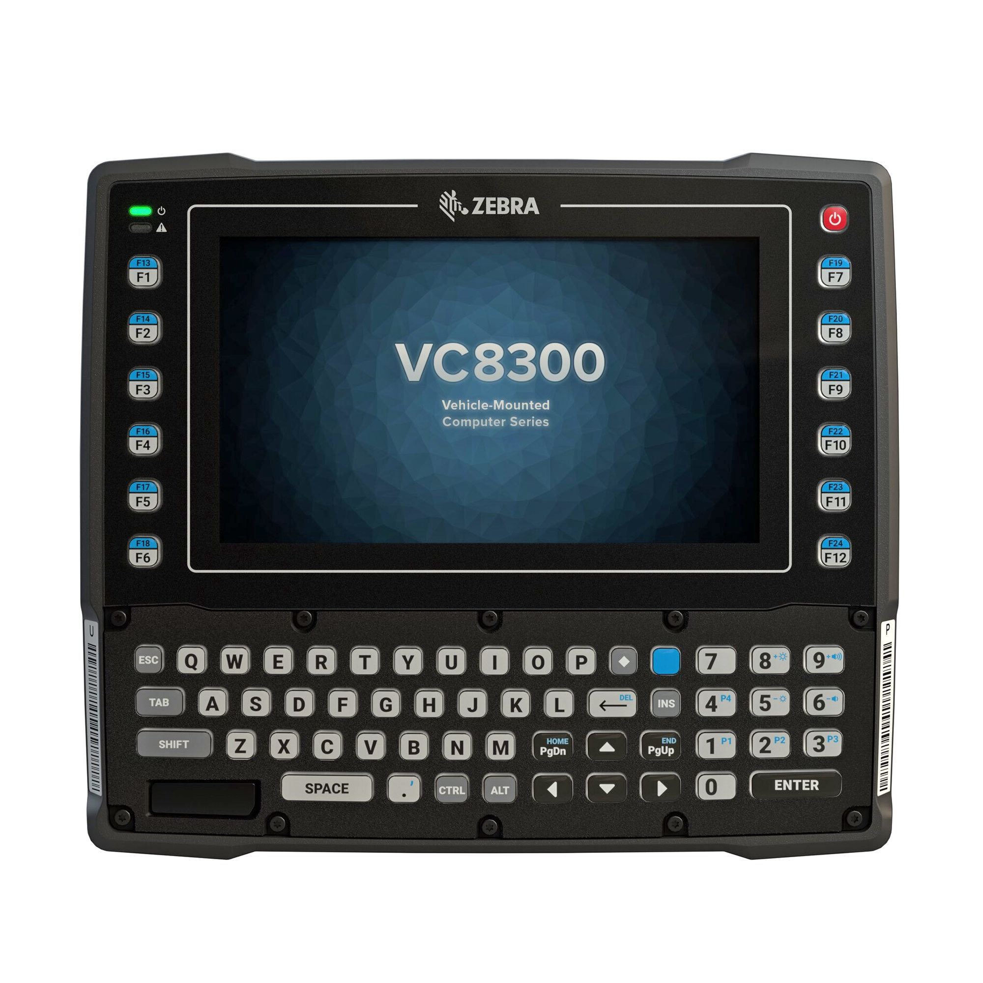 Zebra VC8300 handheld mobile computer 20.3 cm (8") 1280 x 720 pixels Touchscreen 3.7 kg Black VC83-08SOCQBAABANA