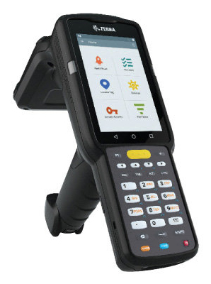 Zebra MC3330xR RFID reader Bluetooth/USB Black MC333U-GJ4EG4FTD2