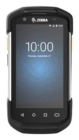 Zebra TC77 handheld mobile computer 11.9 cm (4.7") 1280 x 720 pixels Touchscreen 376 g Black, TC77HL-5ME54BG-NA