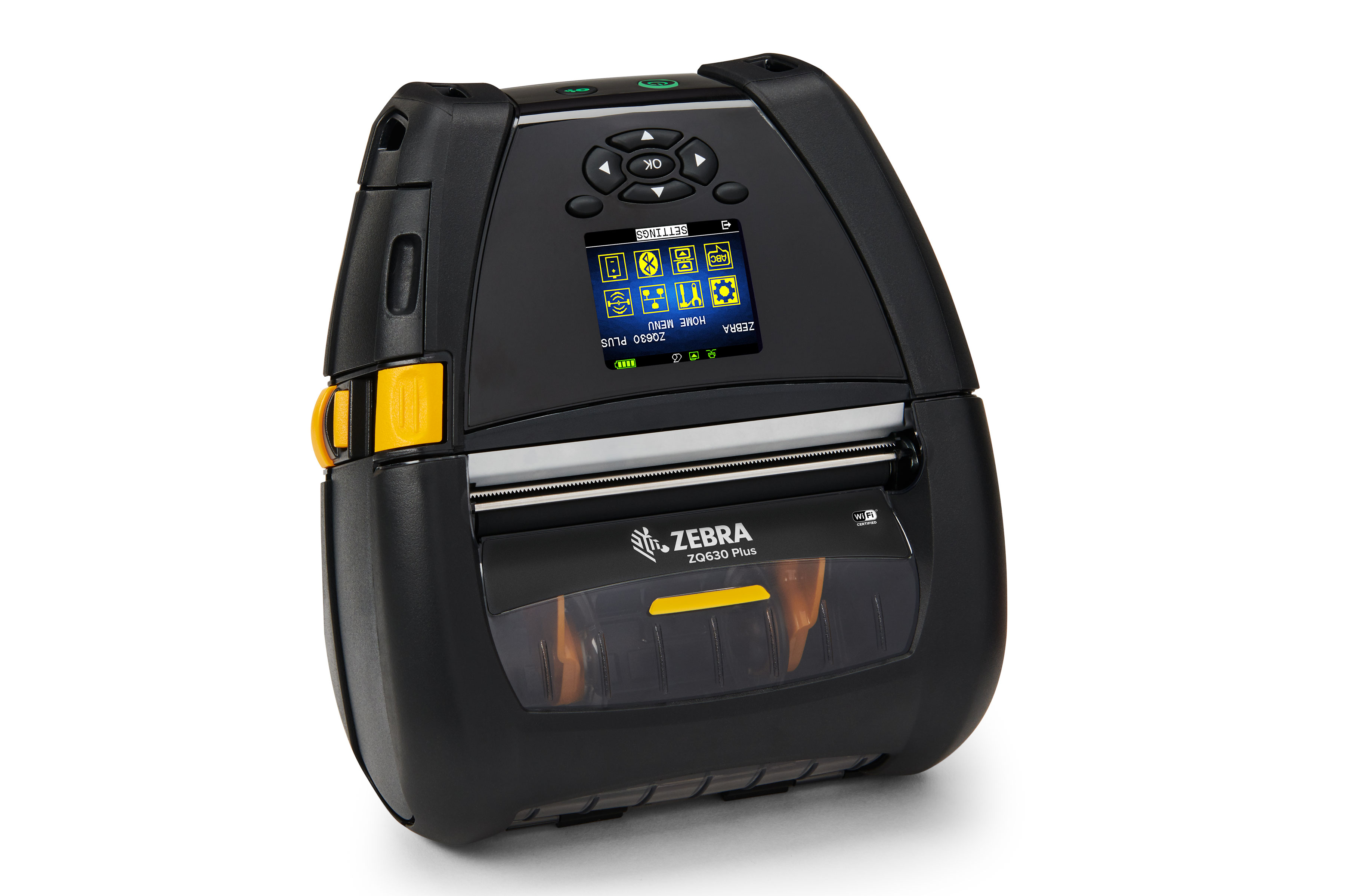Zebra ZQ630 Plus label printer Direct thermal 203 x DPI 115 mm/sec Wired  Wireless Wi-Fi Bluetooth ZQ63-RUXA004-00