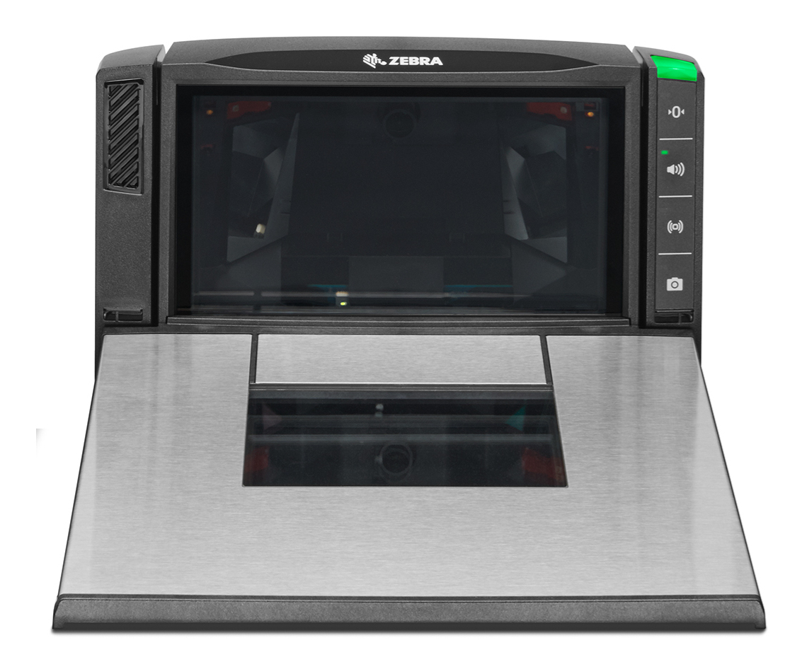 Zebra MP72 Built-in bar code reader 1D/2D CMOS Black, Stainless steel MP7201-MNDLN000US
