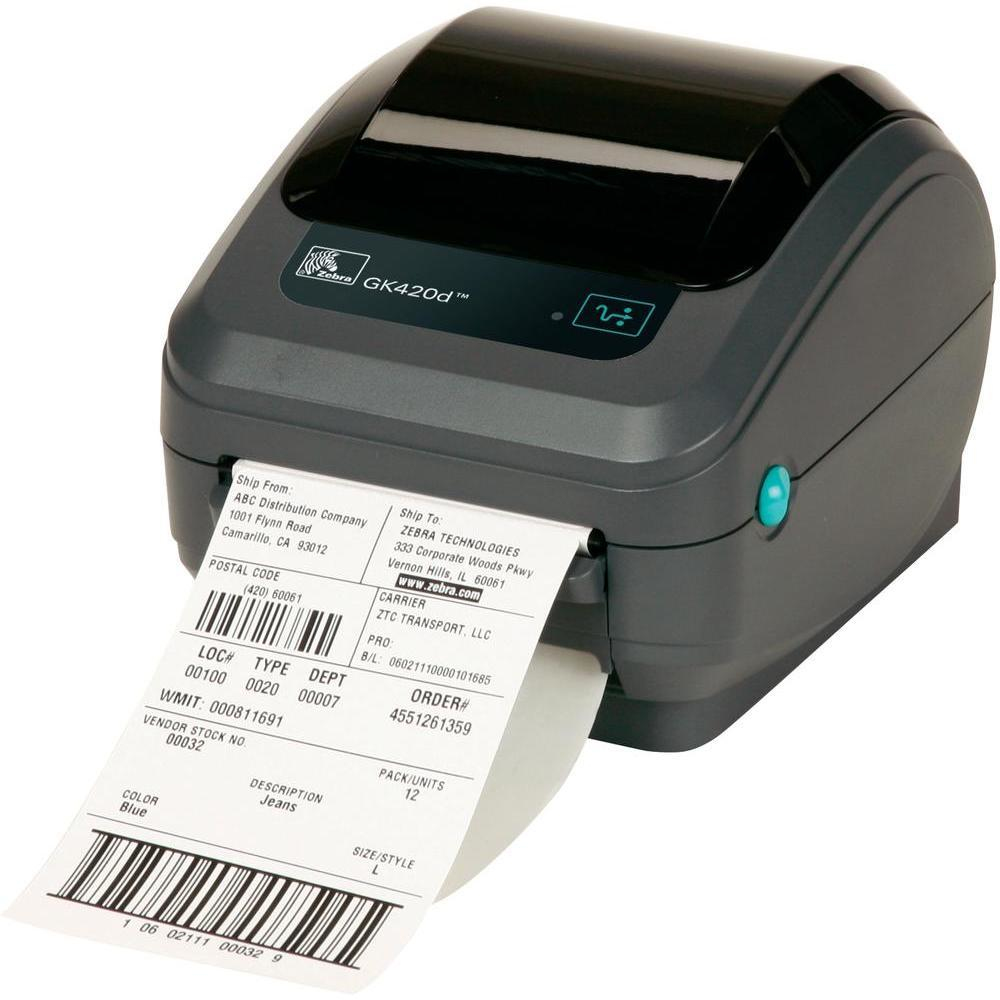 Zebra GK420d label printer Direct thermal 203 x DPI 127 mm/sec Wired Ethernet LAN GK42-202211-000