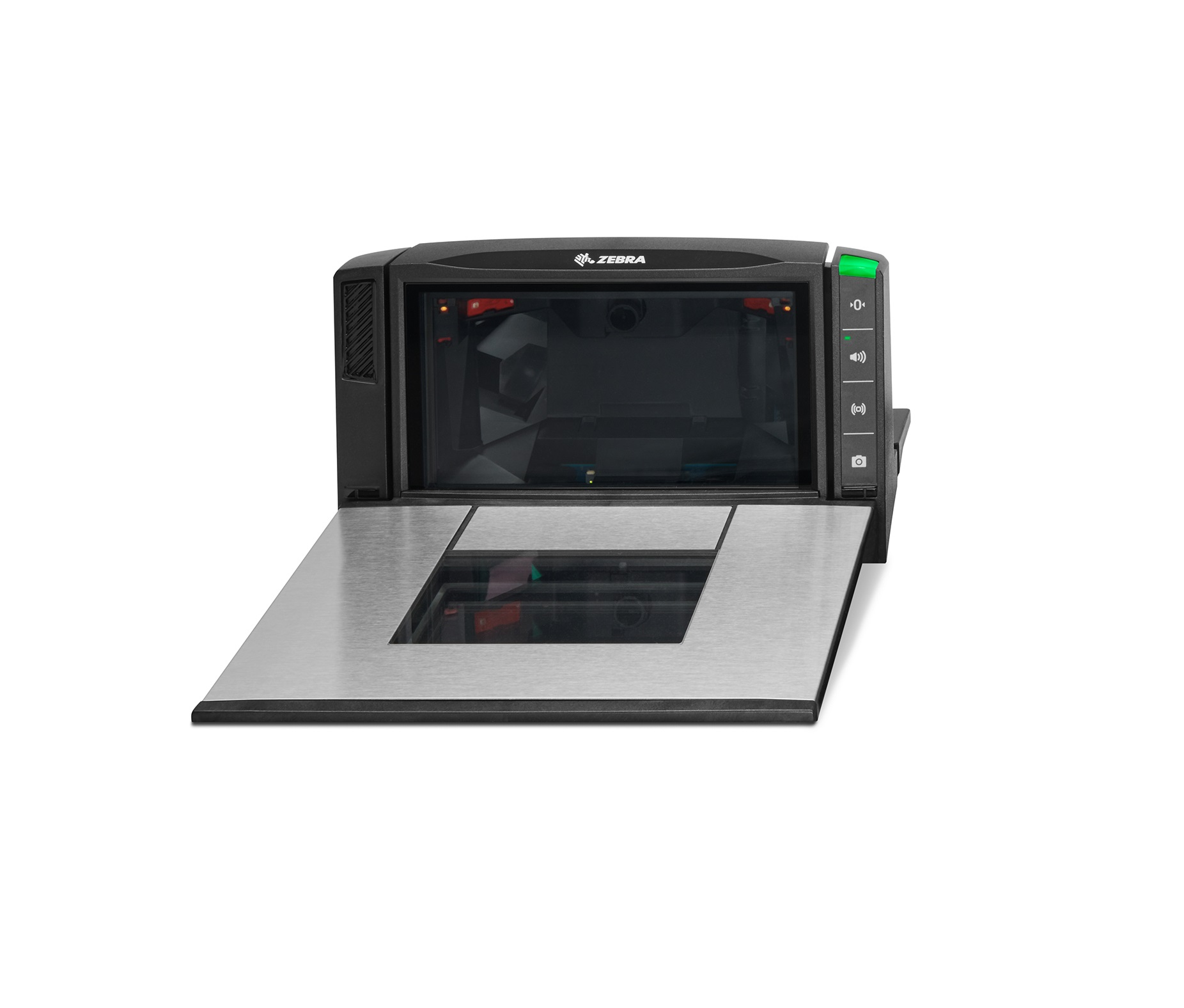 Zebra MP7200 Built-in bar code reader 1D/2D CMOS Black, Silver MP7200-SPS0N000WW