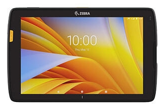 Zebra ET45 Snapdragon 128 GB 25.6 cm (10.1") 8 Wi-Fi 6 (802.11ax) Blue, White ET45BB-101D2BM-NA