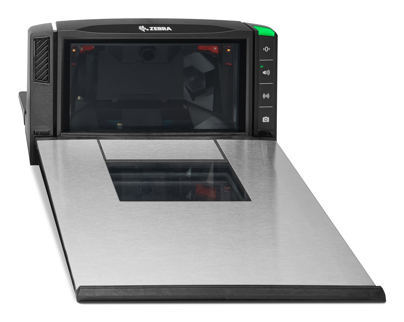 Zebra MP7200 Built-in bar code reader 1D/2D CMOS Black, Silver MP7200-LNS0N000WW