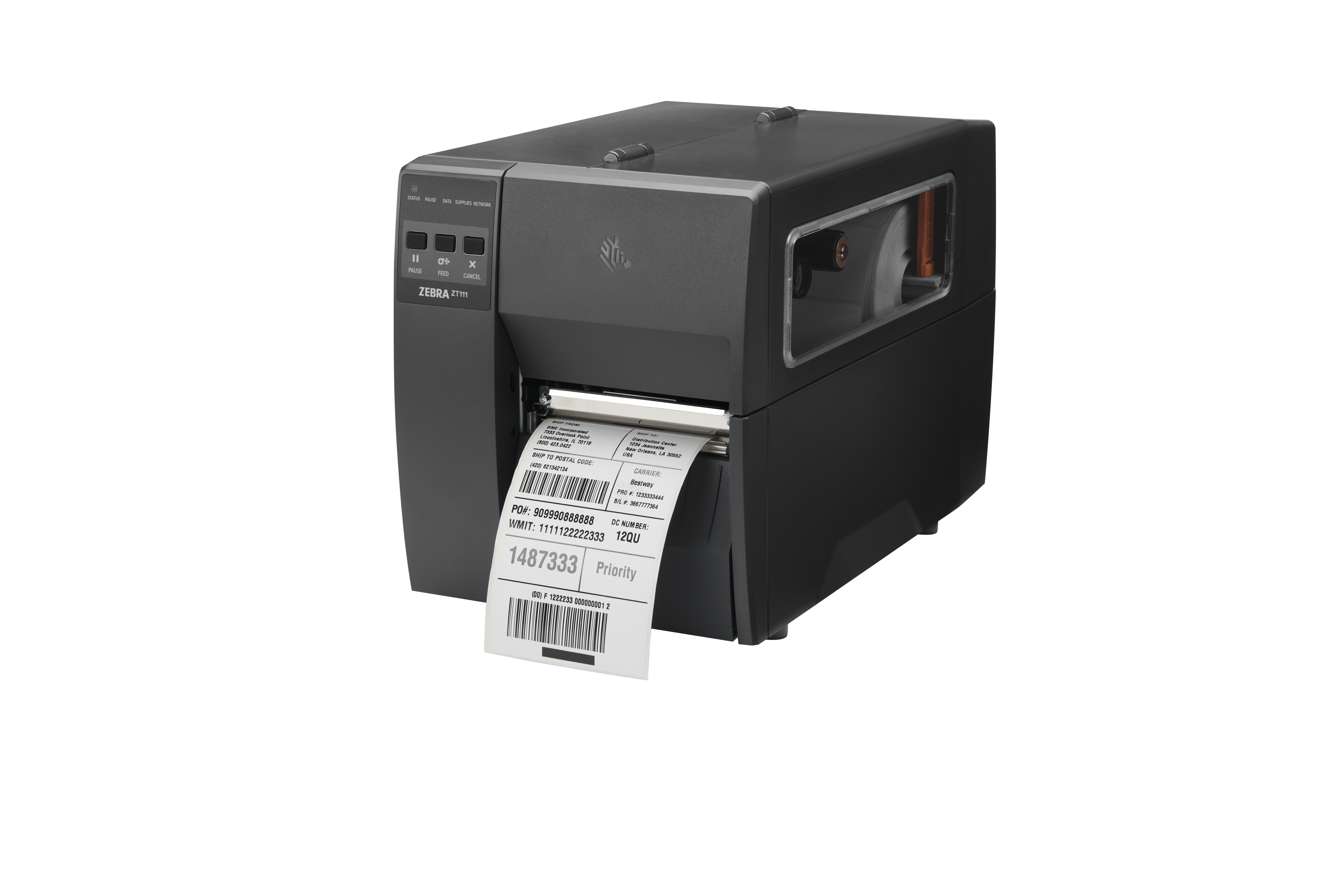 Zebra ZT111 label printer Thermal transfer 203 x DPI Wired Ethernet LAN ZT11142-T01000FZ