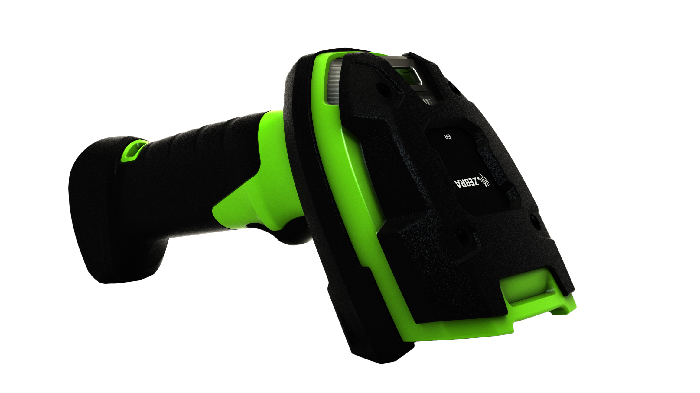 Zebra LI3608-ER Handheld bar code reader 1D Black, Green LI3608-ER3U4600ZVW