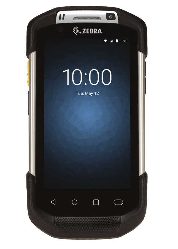 Zebra TC75x handheld mobile computer 11.9 cm (4.7") 1280 x 720 pixels Touchscreen 376 g Black, Grey TC75FK-2MF22AD-A6-U