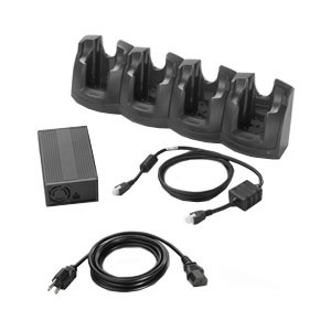 Zebra Motorola 4-Slot Ethernet Charge Cradle Kit battery charger CRD3X01-4001ER