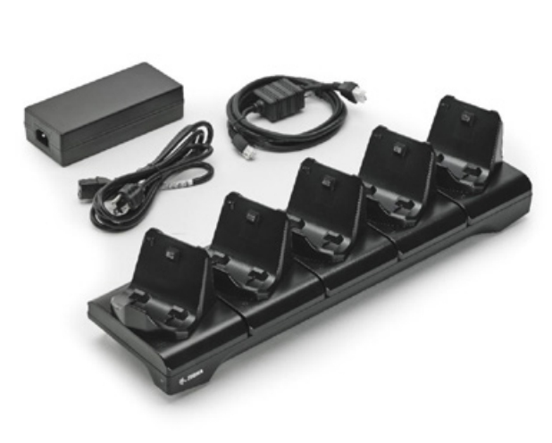 Zebra CRD-MPM-5SCHGUS1-01 mobile device charger Portable printer Black AC Indoor