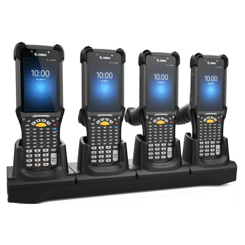 Zebra CRD-MC93-4SCHG-01 mobile device charger computer Black DC Indoor