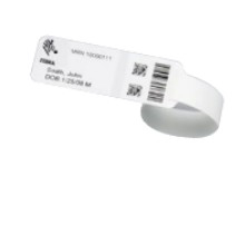 Zebra 10035439K wristband White Hospital