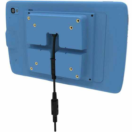 Zebra ZBK-ET4X-10HCVESA-01 tablet case 25.4 cm (10") Shell Blue