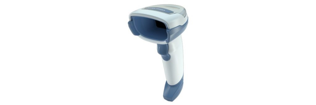 Zebra DS4608-HC4000BVZWW barcode reader Handheld bar code 1D/2D LED Blue, White