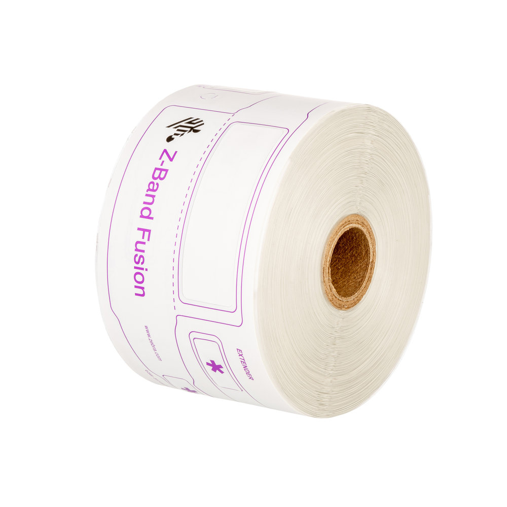 Zebra Z-Band Fusion Wristband and Tags White FID-ADULT-L3-1-200T