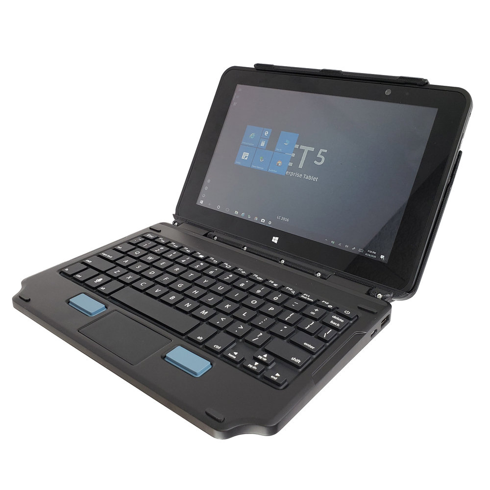Zebra SG-ET5X-10KBC-DE1-01 mobile device keyboard German Black