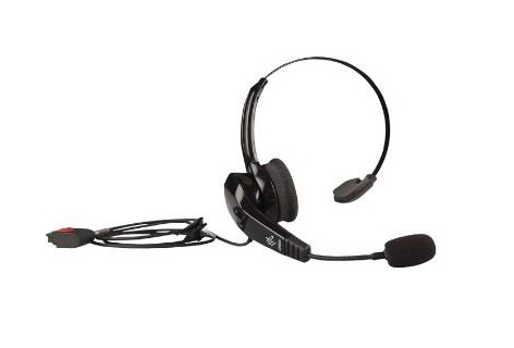 Zebra HS2100 Headset Wired Head-band Office/Call center Black HS2100-OTH