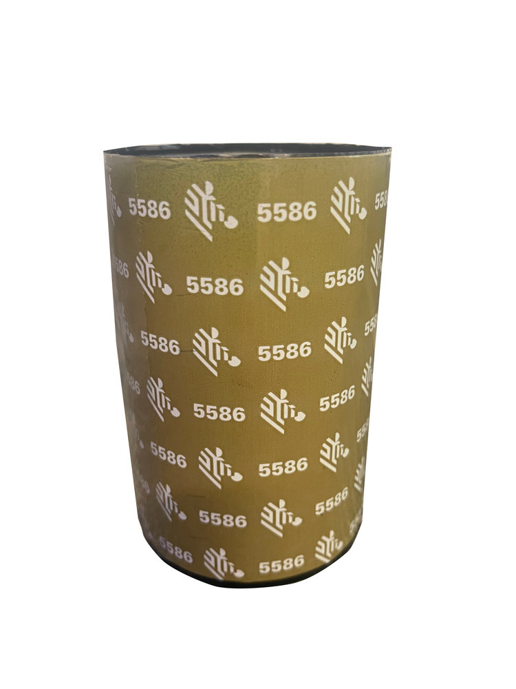 Zebra 5586 Wax/Resin thermal ribbon Black 05586BK08345